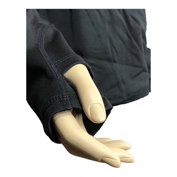 Shadow Sport - Fitted Mock-Neck Zip Front Athletic Jacket in Black. NWT! - Picture 6 of 8